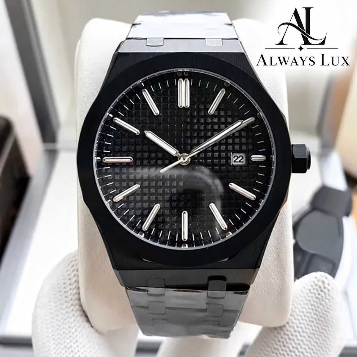 Aud3mar Pig Black Textured Dial 41mm