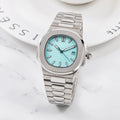 Audemar Pig Steel Turquoise Dial