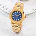 Audemar Pig Yellow Gold Blue Dial