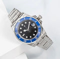 Rol3x Diver Blue Bezel Black Dial watch