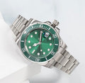 Rol3x Diver Green Dial Green Bezel watch