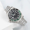 Rol3x GMT Left-Hand Green & Black Oyster Style