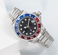 Rol3x GMT Black Dial Red & Blue Oyster Style