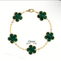 Van Cl33f Emerald Green Gold bracelet